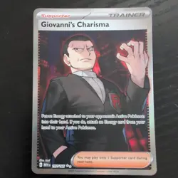 Pokemon - 197/165 - Giovanni's Charisma - Scarlet & Violet 151 - Image 1