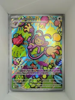 Ambipom 107/094 Phantasmal Flames Holo Illustration Rare NM Pokemon TCG - Image 3