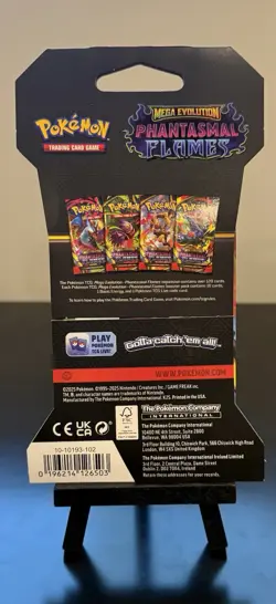 Pokemon TCG Mega Evolution Phantasmal Flames Booster Pack 10 Cards English - Image 4