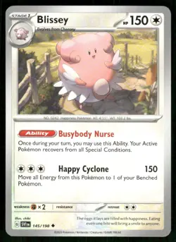 Pokemon TCG Pokemon Blissey Blissey Uncommon Regular - Image 1