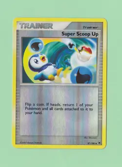 2008 Pokemon Trainer Super Scoop Up 87/100 Reverse Holo Diamond & Pearl (U) - Image 2