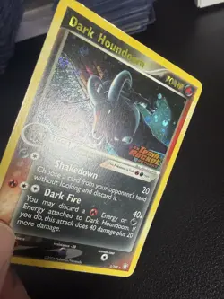 Pokemon TCG Dark Houndoom EX Team Rocket Returns 5 Reverse Holo Rare LP - Image 5