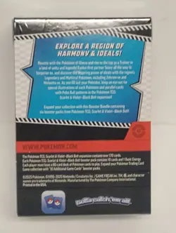 New Sealed Pokemon TCG Scarlet & Violet Black Bolt Booster Bundle Box 6 packs - Image 2