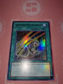 Gladiator Proving Ground (LP) RYMP-EN110 Ultra Rare 1st Edition US Print - Image 1