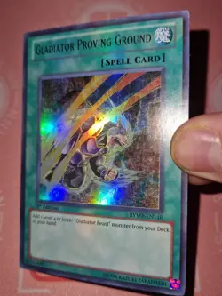 Gladiator Proving Ground (LP) RYMP-EN110 Ultra Rare 1st Edition US Print - Image 3