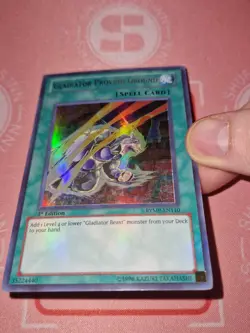 Gladiator Proving Ground (LP) RYMP-EN110 Ultra Rare 1st Edition US Print - Image 5