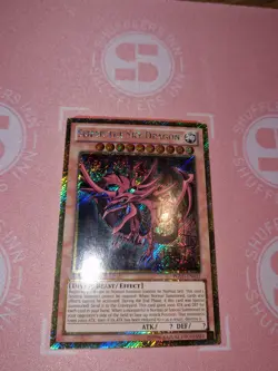 Slifer The Sky Dragon (LP) PGLD-EN032 Gold Secret Rare 1st Edition - Image 1