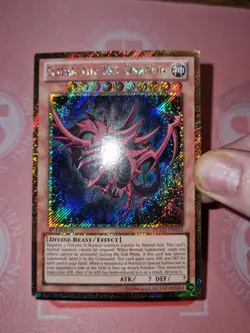 Slifer The Sky Dragon (LP) PGLD-EN032 Gold Secret Rare 1st Edition - Image 2