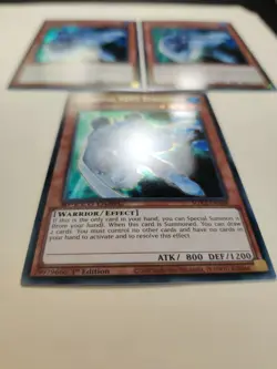 3x Elemental HERO Bubbleman SGX2-ENA08 Secret Rare 1st Edition VLP - Image 4