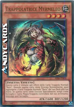 TRAPPOLATRICE MYRMELEO (Traptrix Myrmeleo) • Super R • AP06 IT004 • Unl • Yugioh - Image 1