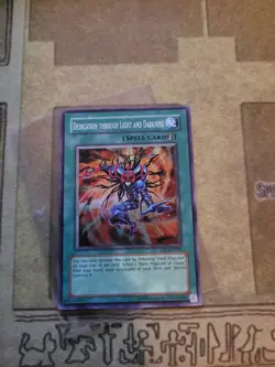 YUGIOH DEDICATION THROUGH LIGHT AND DARKNESS IOC-EN095 SUPER UNLIMITED ED VLP - Image 2