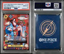 2026 ONE PIECE OP14-EB04-THE AZURE SEA'S SEVEN #112 BOA HANCOCK PSA 10 - Image 3