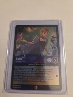 Anna - Soothing Sister 50/204 Winterspell Cold Foil Disney Lorcana Winterspell - Image 1