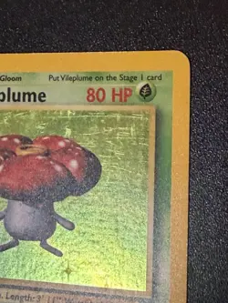 Pokemon TCG Vileplume Holo Rare Jungle 15/64 Unlimited Card 1999 - Image 3