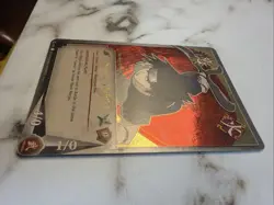 Naruto CCG Sasuke Uchiha holo super rare collectible card near mint or better - Image 3