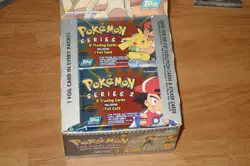 POKEMON - The First Movie Topps Trading Cards BLUE Logo Box 36 Packs ULTRA RARE! - Image 2