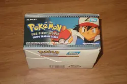 POKEMON - The First Movie Topps Trading Cards BLUE Logo Box 36 Packs ULTRA RARE! - Image 5