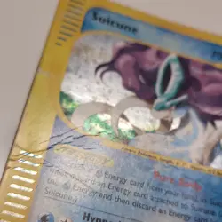 Pokemon TCG Suicune Aquapolis Holo Rare Card H25/H32 2002 English - Image 4