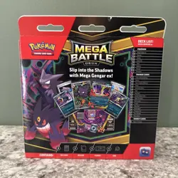 Pokemon TCG Mega Battle Deck Mega Gengar Ex Cards Factory Sealed Haunter IR - Image 4