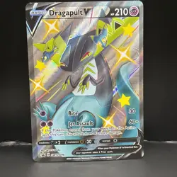 Dragapult V Black Star Promo Full Art Ultra Rare Pokemon Card SWSH096 (NM) - Image 1