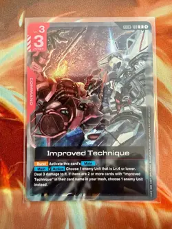 Improved Technique GD03-109 R Gundam Card Game Steel Requiem - Image 3