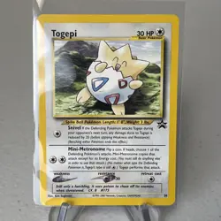 Pokemon Card - Togepi #30 WoTC Black Star Promo - Image 1