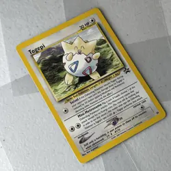 Pokemon Card - Togepi #30 WoTC Black Star Promo - Image 2