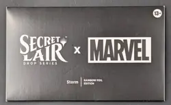 Magic the Gathering Secret Lair X Marvel STORM Rainbow FOIL Edition Sealed #2 - Image 1