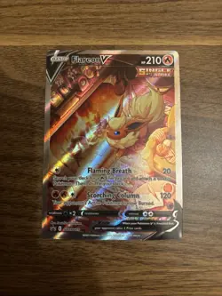 Flareon V SWSH179 SWSH: Sword & Shield Promo Cards Holo - Image 1
