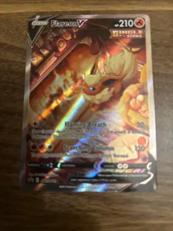 Flareon V SWSH179 SWSH: Sword & Shield Promo Cards Holo - Image 3