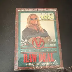 WWE Raw Deal Vengeance 61-Card Starter Deck Lot Multiple Characters - Image 1