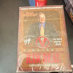 WWE Raw Deal Vengeance 61-Card Starter Deck Lot Multiple Characters - Image 3