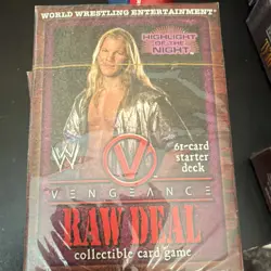 WWE Raw Deal Vengeance 61-Card Starter Deck Lot Multiple Characters - Image 4