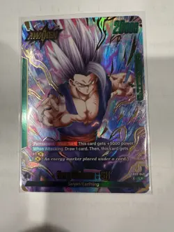 Son Gohan : SH FB09-049 Leader Alternate Art Dual Evolution Dragon Ball Card Eng - Image 1