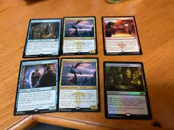 6x mtg mix lot rare mythic foils #13 - Image 1