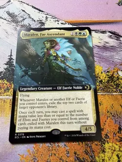 MTG SkeenAB Maralen Fae Ascendant BORDERLESS from ECL. NM. - Image 2