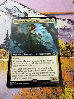 MTG SkeenAB Maralen Fae Ascendant BORDERLESS from ECL. NM. - Image 4