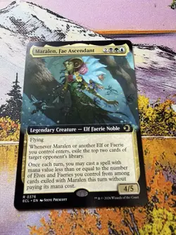 MTG SkeenAB Maralen Fae Ascendant BORDERLESS from ECL. NM. - Image 5