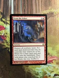 1x From the Ashes NM Eng MTG - Commander 2013 - Image 1