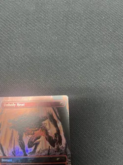 Unholy Heat - Secret Lair Play Full Art Promo - Single foil NM - Image 2