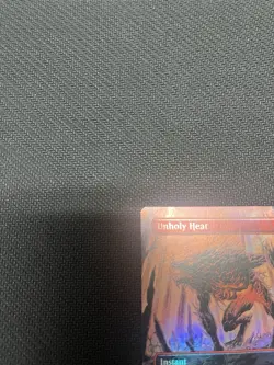 Unholy Heat - Secret Lair Play Full Art Promo - Single foil NM - Image 3