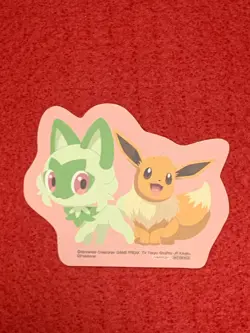 Pokemon Namco Sticker Japanese Seal Complete 5Set Pikachu Eevee Snorlax Pawmi - Image 2