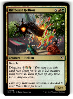 Riftburst Hellion 228 Normal C Murders at Karlov Manor LP - Image 1