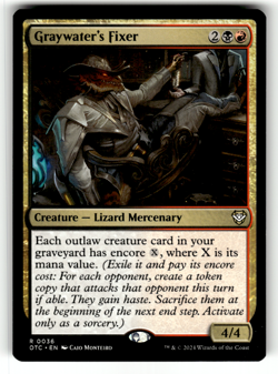 Graywater's Fixer 36 Normal R Commander: Outlaws of Thunder Junction LP - Image 1