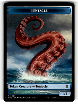 Tentacle // Koma's Coil Double-Sided Token 9 // 7 Normal T Commander: Murders at - Image 1