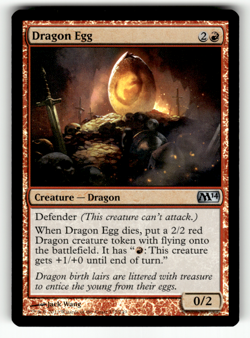 Dragon Egg 137 Foil U Magic 2014 (M14) LP - Image 1