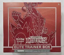 Pokemon Sword & Shield Battle Styles Elite Trainer Box TCG Sealed - Image 1