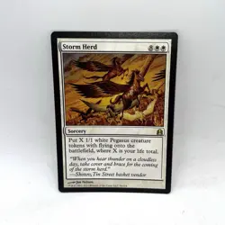 Storm Herd 34 Commander 2011 MTG Magic The Gathering - Image 1