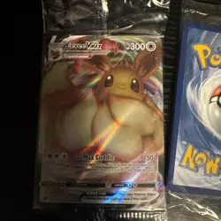 Pokemon TCG Eevee VMAX SWSH087 Sword & Shield Promo Card SEALED LOT OF 3 NM+ - Image 4