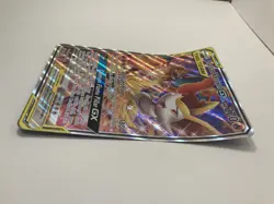 Pokemon TCG Charizard and Braixen GX Tag Team Holo Black Star Promo SM230 LP BIG - Image 3